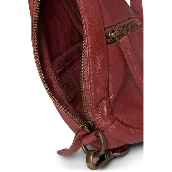 Coffee Date Mini Crossbody Bag Leather Small Shoulder Purse Adjustable Strap - Picture 3 of 4